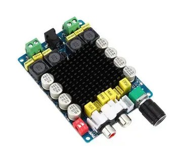 TDA7498 Class D 2X100W Dual Channel Audio Stereo Amplifier Board 80W + 80W Digital Amplifier Board Module
TDA7498 Class D 2X100W Dual Channel Audio Stereo Amplifier Board 80W + 80W Digital Amplifier Board Module