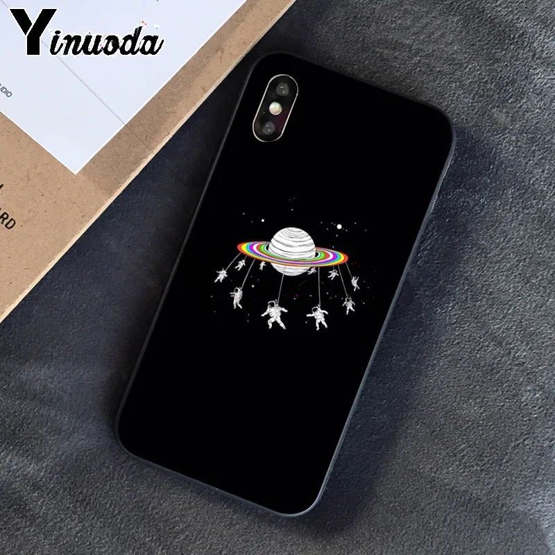 black with white moon stars space astronaut