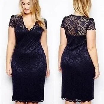 Sexy Women Party Midi Dress V Neck Floral Bodycon Pencil Lace Dresses Fashion Women Clothing Plus Size 4XL
Sexy Women Party Midi Dress V Neck Floral Bodycon Pencil Lace Dresses Fashion Women Clothing Plus Size 4XL