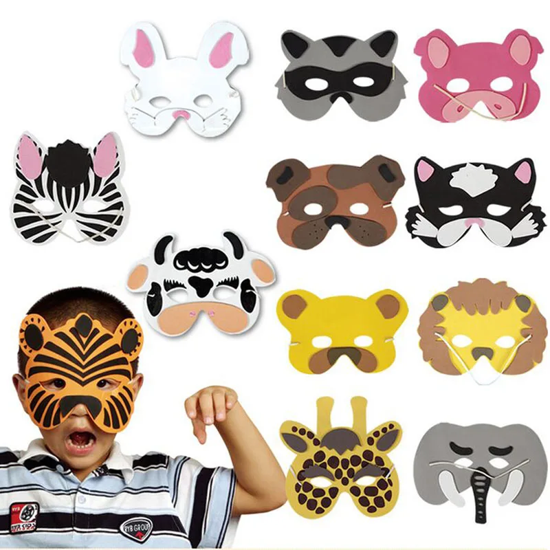 Nice 1 Set/12Pcs Animal Head Mask for Cosplay halloween costume for Children Zoo Party Supplies mascaras de paintball
Nice 1 Set/12Pcs Animal Head Mask for Cosplay halloween costume for Children Zoo Party Supplies mascaras de paintball
