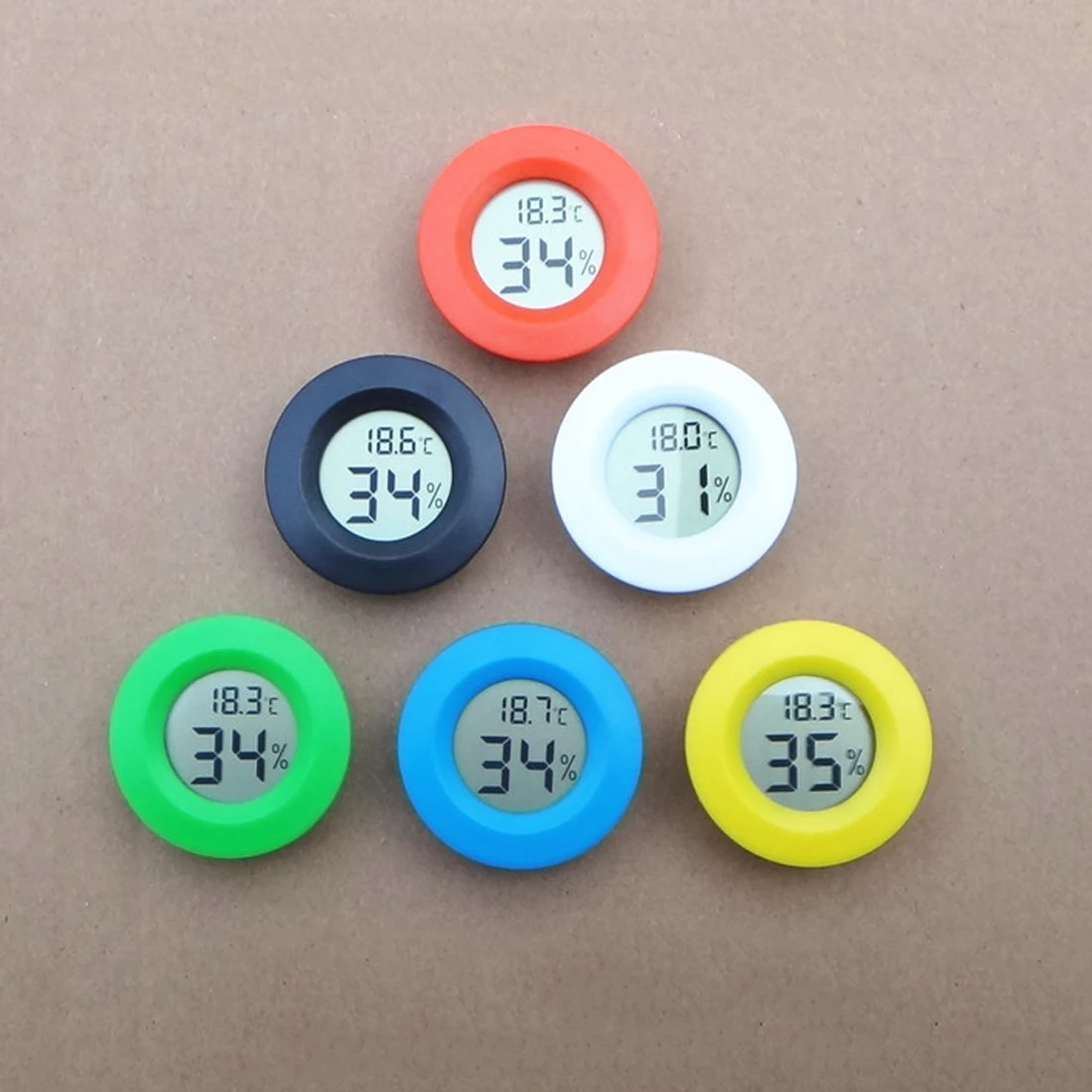 Colorful 1pcs Mini Portable LCD Digital Thermometer Hygrometer Fridge Freezer Tester Temperature Humidity Meter Detector
Colorful 1pcs Mini Portable LCD Digital Thermometer Hygrometer Fridge Freezer Tester Temperature Humidity Meter Detector