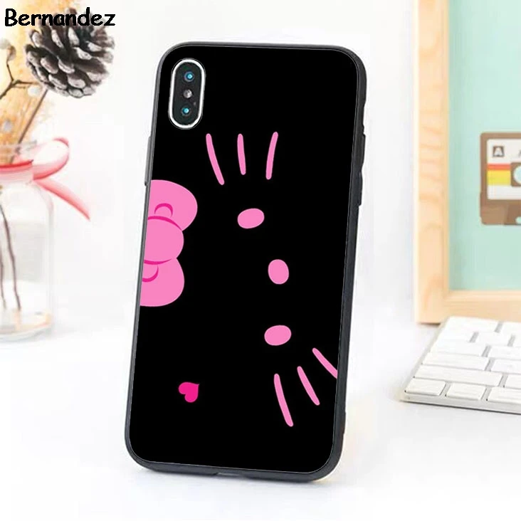 Bernandez S3 S4 S5 Silicone phone case cover for Samsung Galaxy S6 S7 S8 S9 edge plus Note 3 4 5 8 9 Cute Black Hello Kitty
Bernandez S3 S4 S5 Silicone phone case cover for Samsung Galaxy S6 S7 S8 S9 edge plus Note 3 4 5 8 9 Cute Black Hello Kitty