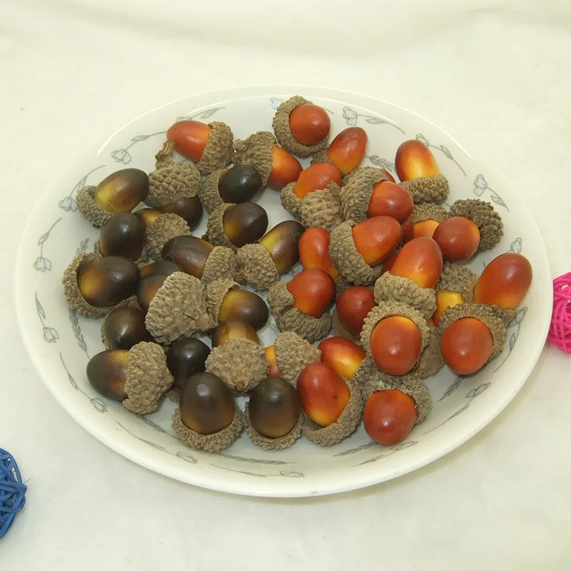 20pcs Artificial Small Acorn Fruit Fake Simulation Acorn Model Ornament Craft Photography props Christmas Window Decoration
20pcs Artificial Small Acorn Fruit Fake Simulation Acorn Model Ornament Craft Photography props Christmas Window Decoration