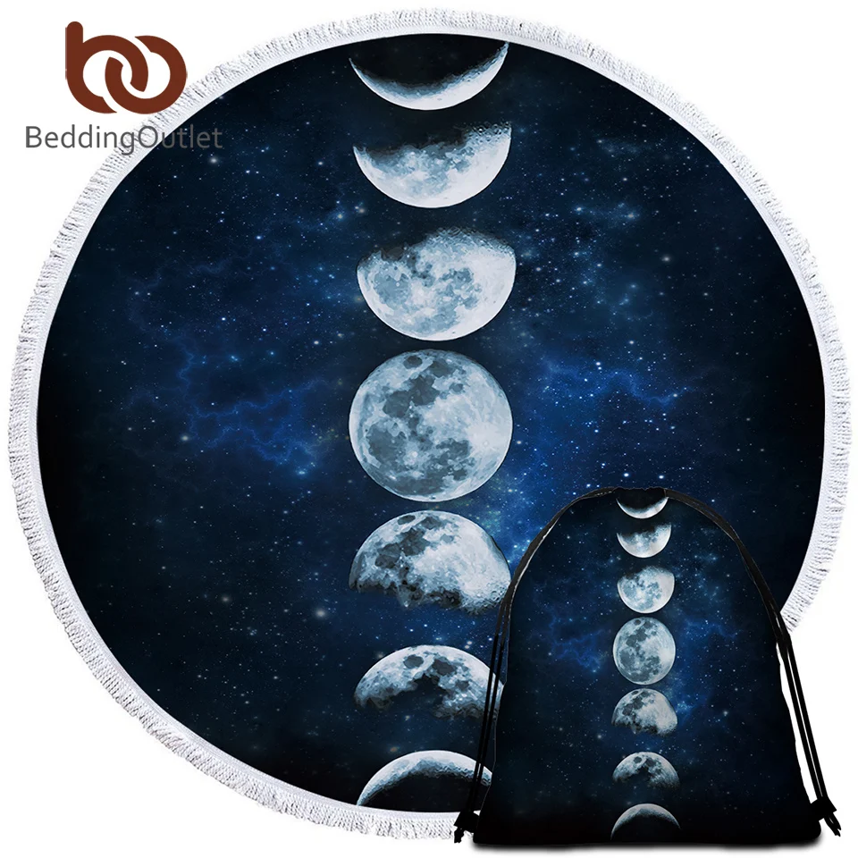 BeddingOutlet 3d Printed Microfiber Bath Towel Large Round Beach Towel for Adults Kid Summer Toalla Moon Eclipse Tassel Tapestry
BeddingOutlet 3d Printed Microfiber Bath Towel Large Round Beach Towel for Adults Kid Summer Toalla Moon Eclipse Tassel Tapestry