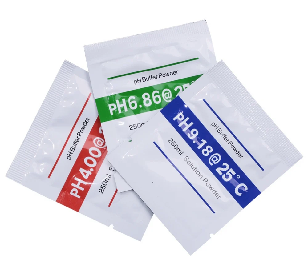 3pcs/lot PH Buffer Powder Measure Calibration Solution For PH Test Meter 4.00/ 6.86 /9.18 Calibration Point
3pcs/lot PH Buffer Powder Measure Calibration Solution For PH Test Meter 4.00/ 6.86 /9.18 Calibration Point