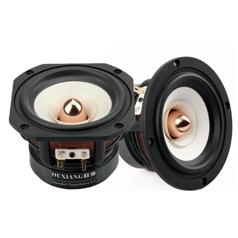 1PCS Ouxiang QY-403 4'' Full Range Speaker Driver Casting Aluminum Basket Dual Mixed White Paper Cone 4/8ohm 15W Round/Square
1PCS Ouxiang QY-403 4'' Full Range Speaker Driver Casting Aluminum Basket Dual Mixed White Paper Cone 4/8ohm 15W Round/Square