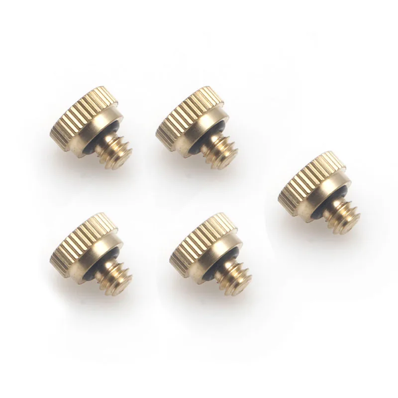 5pcs 1-section Brass Misting Nozzles for Cooling System 0.031" (0.8mm) 10/24
5pcs 1-section Brass Misting Nozzles for Cooling System 0.031" (0.8mm) 10/24