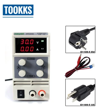 Precision Voltage Regulators KPS305D 30V 5A Laboratory DC Power Supply 0.1V 0.01A Double LED Display Switch DC Power Supply
Precision Voltage Regulators KPS305D 30V 5A Laboratory DC Power Supply 0.1V 0.01A Double LED Display Switch DC Power Supply
