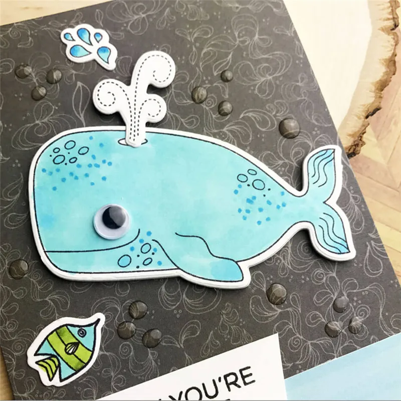 YaMinSanNiO Dolphin Stamps and Dies Sea World Metal Cutting Dies Animal Dies Scrapbooking for Card Making Decorative Album
YaMinSanNiO Dolphin Stamps and Dies Sea World Metal Cutting Dies Animal Dies Scrapbooking for Card Making Decorative Album
