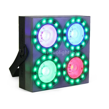 DMX 512 led matrix stage light dividual controlled 4pcs*30W RGB 3in1 + 48pcs SMD5050 LED or DMX LED Matrix Blinder lighting
DMX 512 led matrix stage light dividual controlled 4pcs*30W RGB 3in1 + 48pcs SMD5050 LED or DMX LED Matrix Blinder lighting