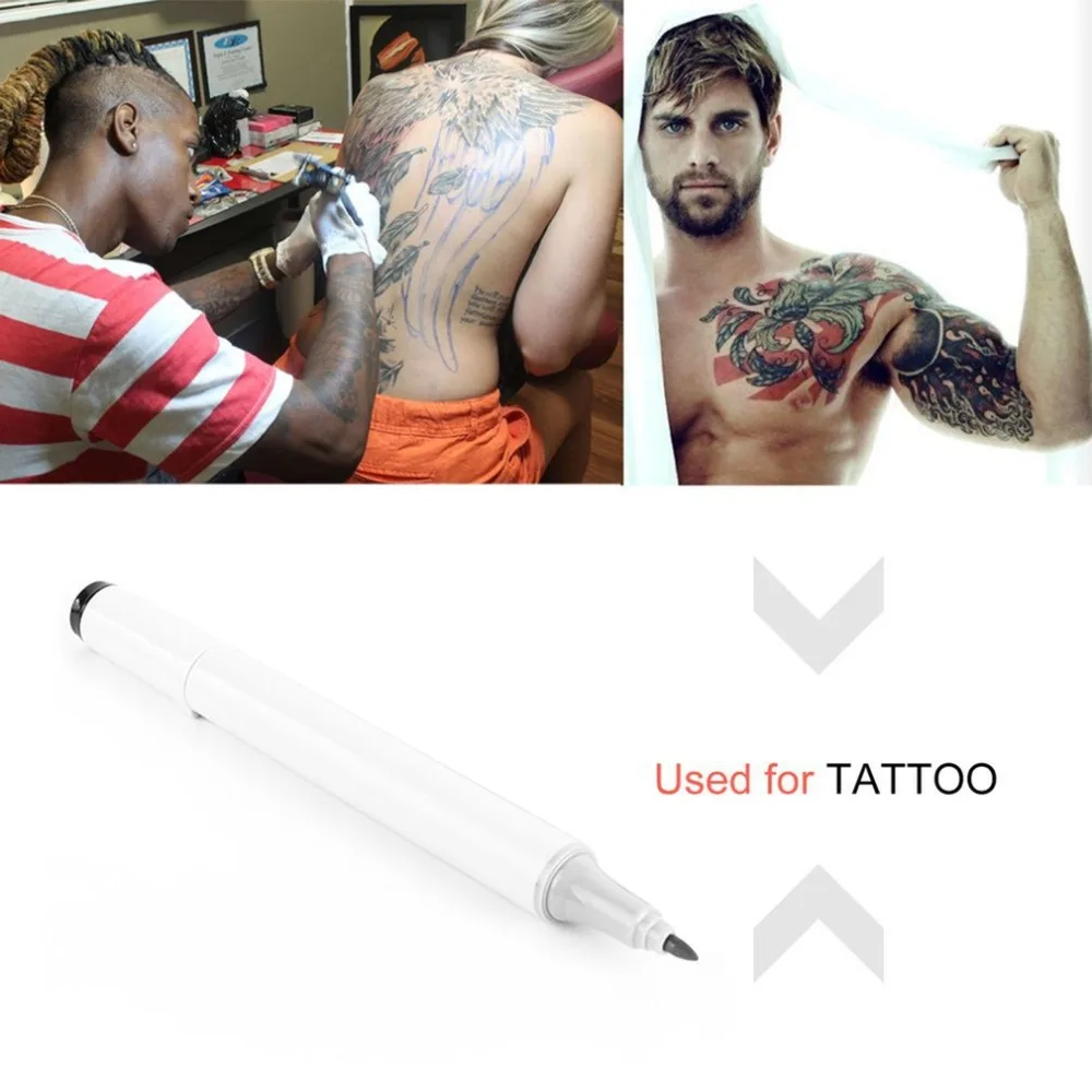 Waterproof Permanent Paint Marker Pen Artist Tattoo Supply Body Art Piercing Pen Skin Marker Pen Black Brown Tattoo Accessory
Waterproof Permanent Paint Marker Pen Artist Tattoo Supply Body Art Piercing Pen Skin Marker Pen Black Brown Tattoo Accessory