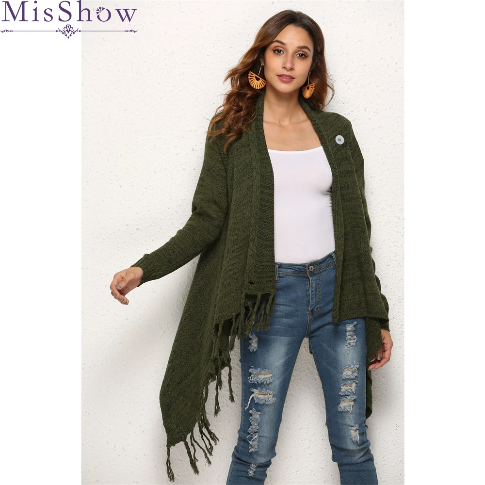 New Fashion Loose Casual Scarf Collar Tassel Warm Women Sweater 2019 Autumn Winter Long Knitted Femme Cardigans Sweater 2XL
New Fashion Loose Casual Scarf Collar Tassel Warm Women Sweater 2019 Autumn Winter Long Knitted Femme Cardigans Sweater 2XL