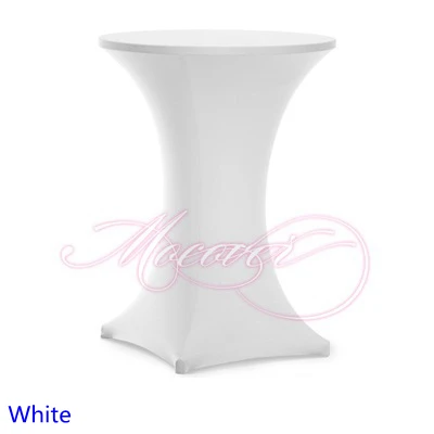 white Spandex table cover,cocktail table cloth,lycra high bar table cover wedding,party and hotel table decoration
white Spandex table cover,cocktail table cloth,lycra high bar table cover wedding,party and hotel table decoration