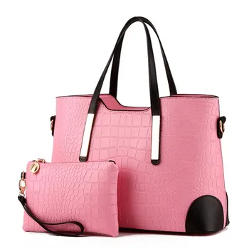 Top-Handbags Crocodile Pattern Composite Women Bag Wallet PU Leather Handbag Vintage Messenger Bags Shoulder Bags bolsa feminina
Top-Handbags Crocodile Pattern Composite Women Bag Wallet PU Leather Handbag Vintage Messenger Bags Shoulder Bags bolsa feminina