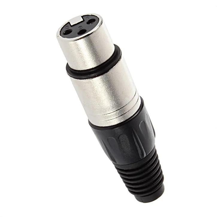 Wholesale 1Pc Solder Type Mic XLR Female 3-Pin Audio Cable Connector Microphone Newest Dropshipping
Wholesale 1Pc Solder Type Mic XLR Female 3-Pin Audio Cable Connector Microphone Newest Dropshipping