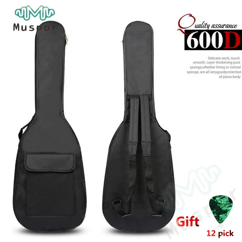 Universally Padded Electric Guitar Soft Case Gig Bag Double Straps Backpack + 12pcs Picks 0.71mm
Universally Padded Electric Guitar Soft Case Gig Bag Double Straps Backpack + 12pcs Picks 0.71mm