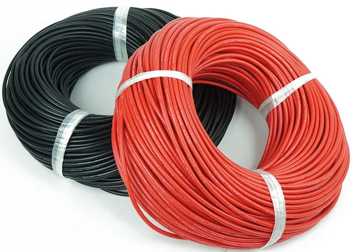 

20meter Red+20meter Black Silicon Wire 16AWG Heatproof Soft Silicone Silica Gel Wire Cable Free shipping