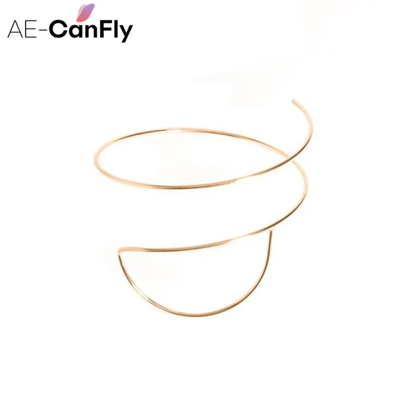 AE-CANFLY Simple Metal Upper Arm Open Bangle Ethnic Geometric Armlet Arm Cuff Jewelry Wholesale 2K1029
AE-CANFLY Simple Metal Upper Arm Open Bangle Ethnic Geometric Armlet Arm Cuff Jewelry Wholesale 2K1029