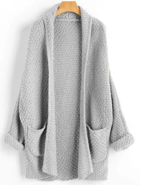Long Sleeve Casual Cardigan Knitwear Jumper Coat Outwear Warm Clothing Autumn Fashion Women's Knitted Sweater
Long Sleeve Casual Cardigan Knitwear Jumper Coat Outwear Warm Clothing Autumn Fashion Women's Knitted Sweater