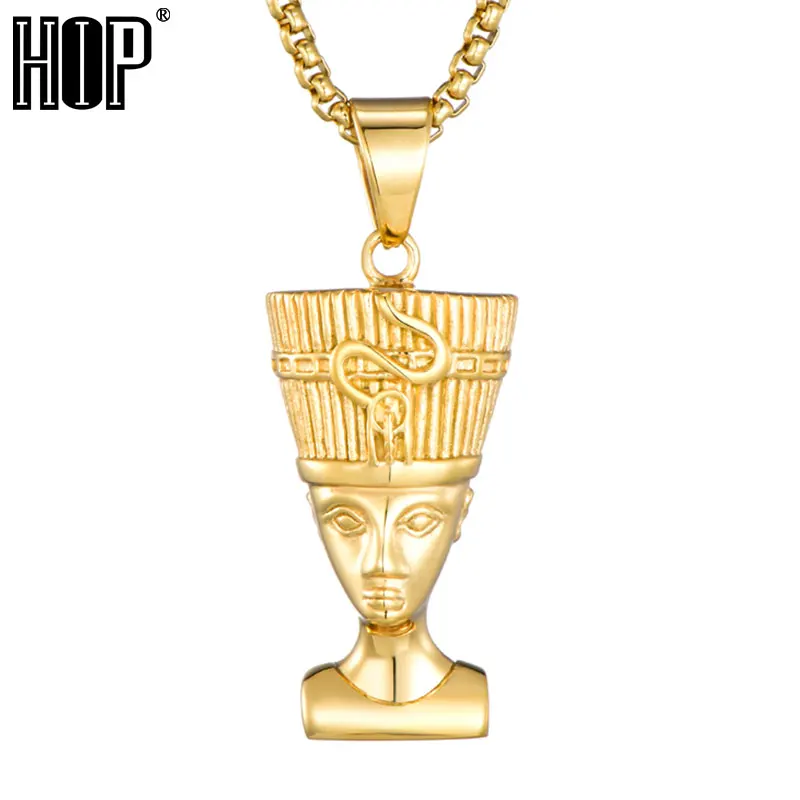 HIP Hop Bling Ice Out Egyptian Necklaces & Pendants 316L Stainless Steel Necklace for Men Jewelry 60cm Length
HIP Hop Bling Ice Out Egyptian Necklaces & Pendants 316L Stainless Steel Necklace for Men Jewelry 60cm Length