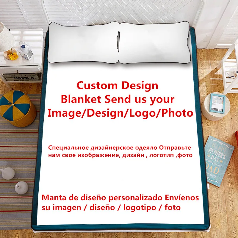 Image/Logo For Your Custom Own Design Blanket Coral Velvet Blanket Keep-Warm Sofa Wrap Super Soft Sleeping Bed Blankets
Image/Logo For Your Custom Own Design Blanket Coral Velvet Blanket Keep-Warm Sofa Wrap Super Soft Sleeping Bed Blankets