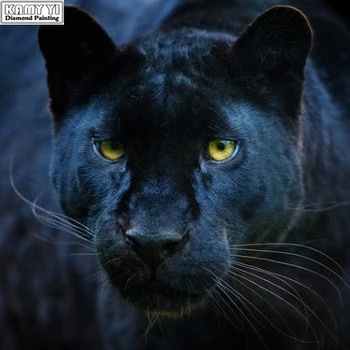 Full Square drill 5D DIY Diamond Black Panther Diamond Painting Cross Stitch Rhinestone Mosaic decoration WZC
Full Square drill 5D DIY Diamond Black Panther Diamond Painting Cross Stitch Rhinestone Mosaic decoration WZC