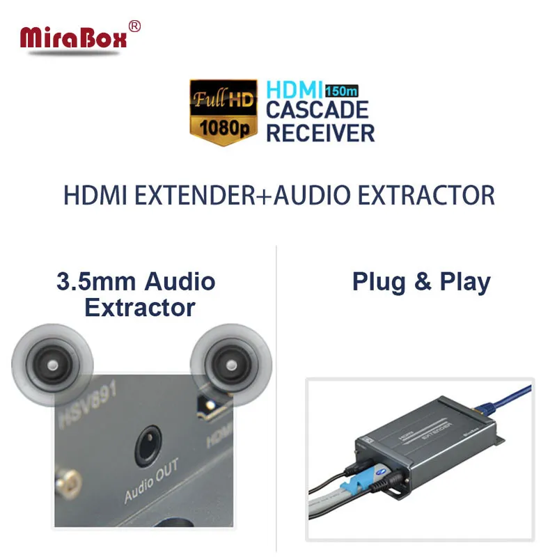HDMI EXTENDER HSV891-ZT-3