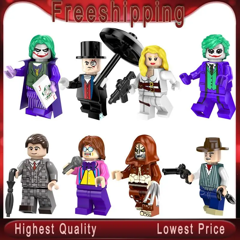 Al Pacino Sir Elton John champagne Agent Joker Sharon Carter Scarecrow Penguin Superhero Children Toys PG8144
Al Pacino Sir Elton John champagne Agent Joker Sharon Carter Scarecrow Penguin Superhero Children Toys PG8144