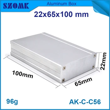 1 piece free shipping aluminium enclosure case aluminium extruded enclosure in silver color fit pcb size 18x59mm
1 piece free shipping aluminium enclosure case aluminium extruded enclosure in silver color fit pcb size 18x59mm