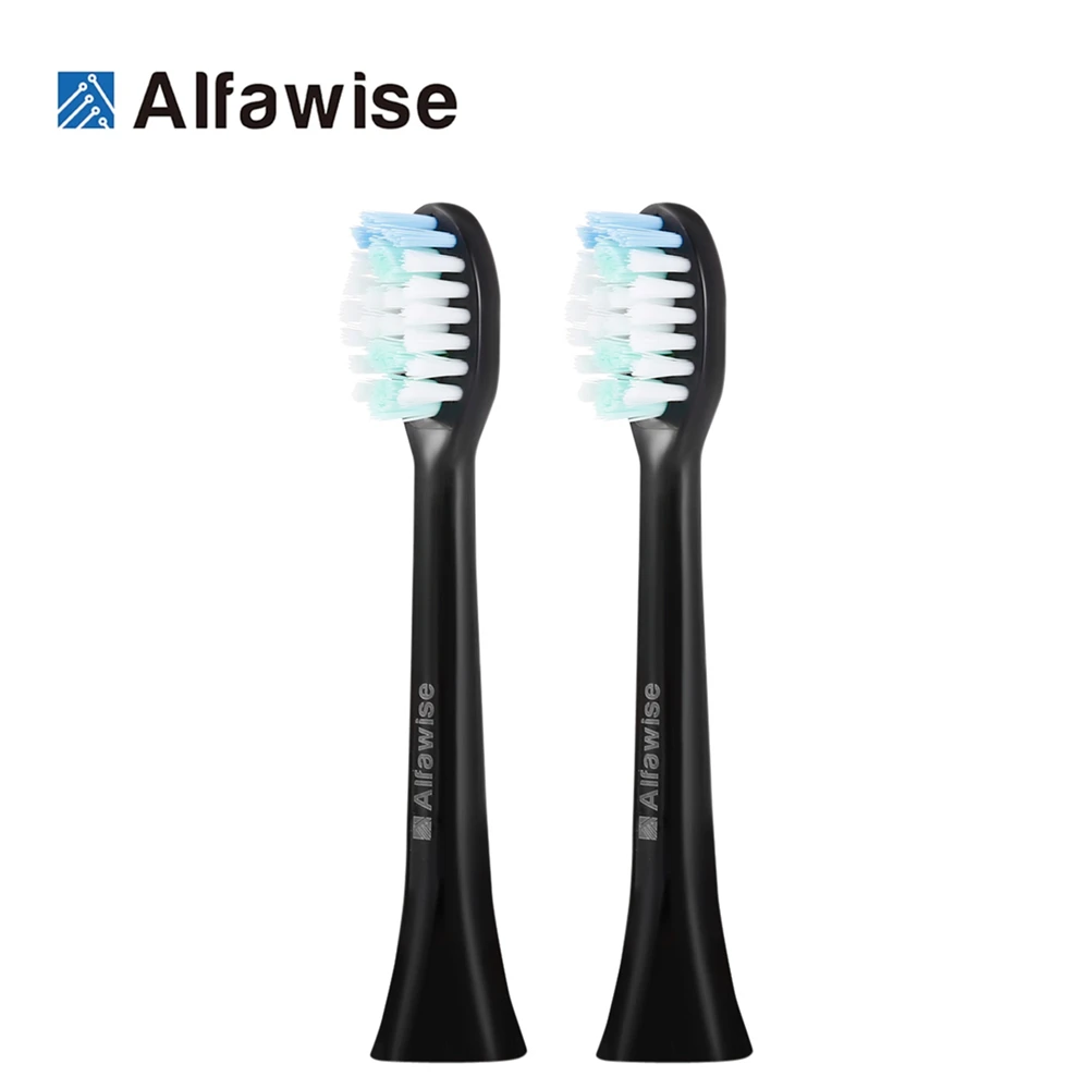 

Alfawise S100 Mini Sonic Electric Toothbrush Replacement Tooth Brush Heads 2pcs For Alfawise S100 ToothBrush Head