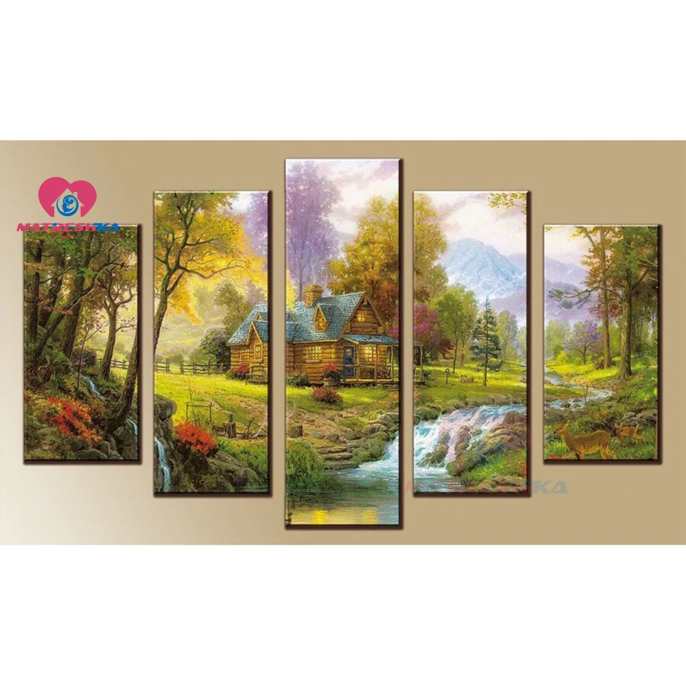 DIY Multi-painting 5d Diamond painting completely full drill Cross stitch triptych landscape Diamond mosaic sale needlework sets
DIY Multi-painting 5d Diamond painting completely full drill Cross stitch triptych landscape Diamond mosaic sale needlework sets
