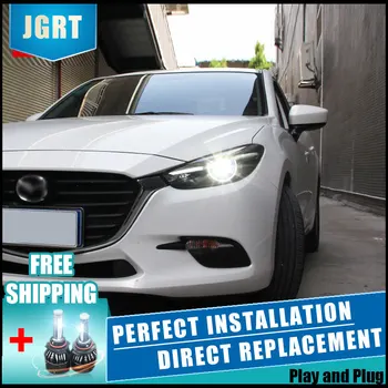 2PCS LED Headlights For Mazda 3 Axela 2017 Car Led Lights Double Xenon Lens Car Accessories Daytime Running Lights Fog Lights
2PCS LED Headlights For Mazda 3 Axela 2017 Car Led Lights Double Xenon Lens Car Accessories Daytime Running Lights Fog Lights
