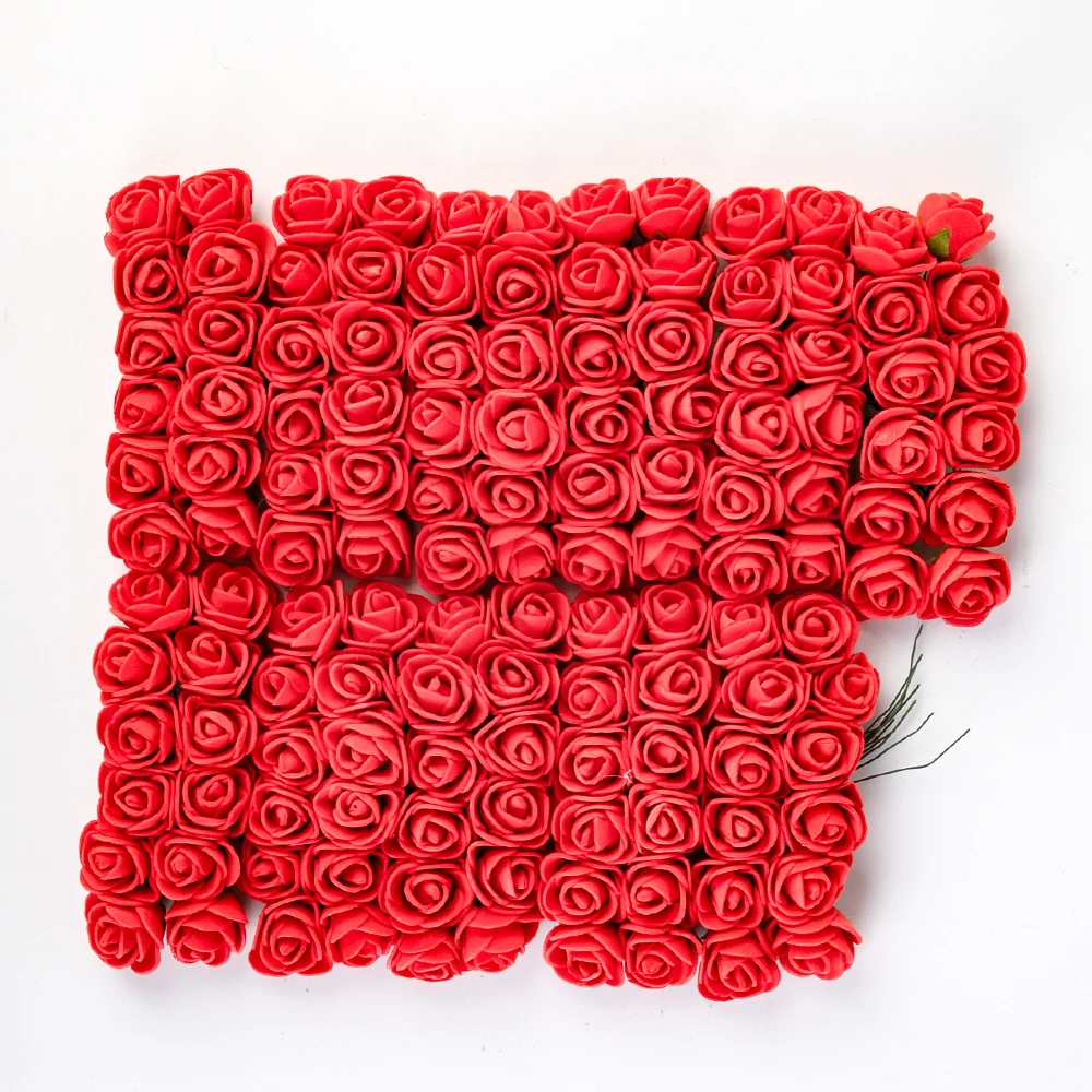 144pcs 2cm Mini Foam Rose Artificial Flower Bouquet Multicolor Rose Wedding Flower Decoration Scrapbooking Fake Rose Flower
144pcs 2cm Mini Foam Rose Artificial Flower Bouquet Multicolor Rose Wedding Flower Decoration Scrapbooking Fake Rose Flower