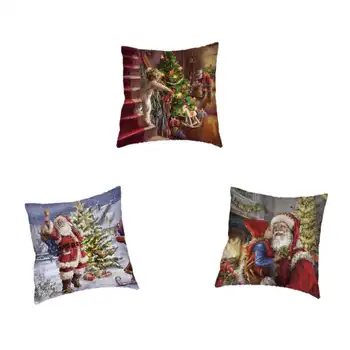 Santa'S Peach Skin Material Pillowcase Christmas Style Tree Stair Animal Pattern Cushion Cover Home Decoration Cheap Pillowcase
Santa'S Peach Skin Material Pillowcase Christmas Style Tree Stair Animal Pattern Cushion Cover Home Decoration Cheap Pillowcase