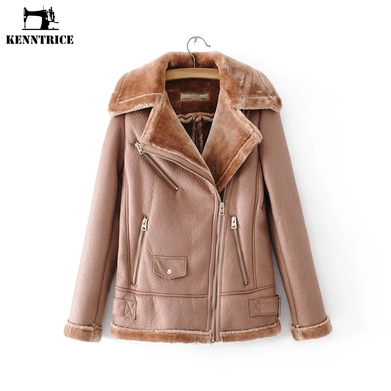 KENNTRICE Winter Women Faux Leather Jacket Fur Liner Thick Warm Winter Coat Motorcycle Parka Harajuku Trench Coat
KENNTRICE Winter Women Faux Leather Jacket Fur Liner Thick Warm Winter Coat Motorcycle Parka Harajuku Trench Coat