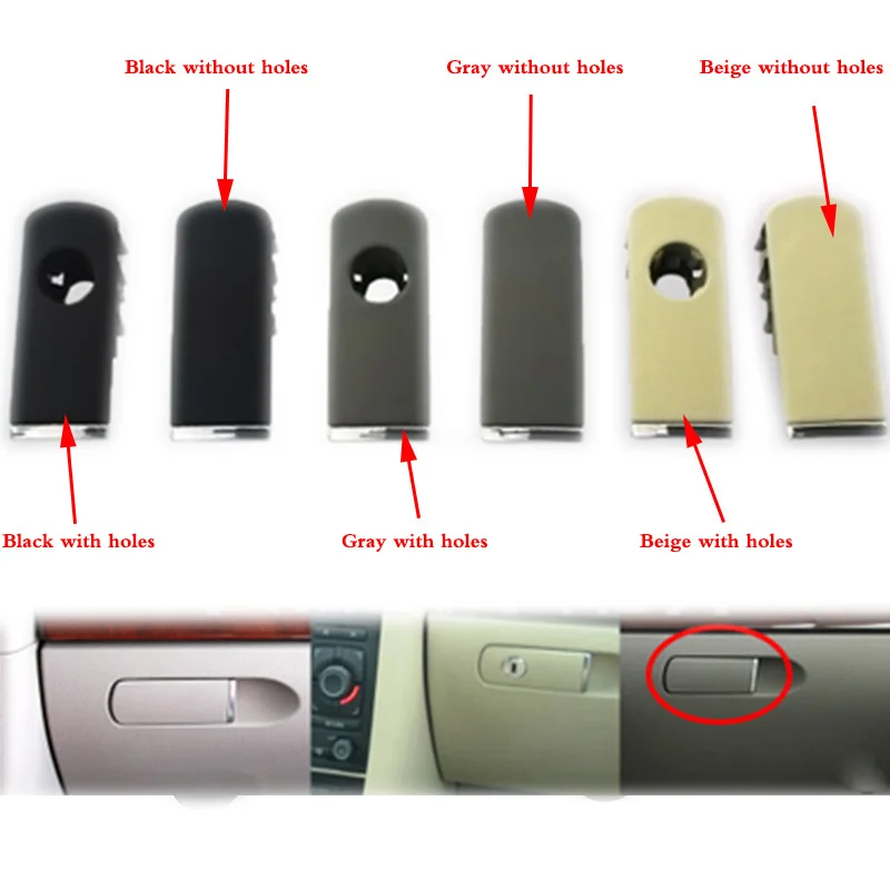 1PCS Glove Box Lid Handle Open/Lock Puller for Audi A4 8E B6 B7 2001-2007 8E1857131 Glove Box Lock Lid Handle
1PCS Glove Box Lid Handle Open/Lock Puller for Audi A4 8E B6 B7 2001-2007 8E1857131 Glove Box Lock Lid Handle