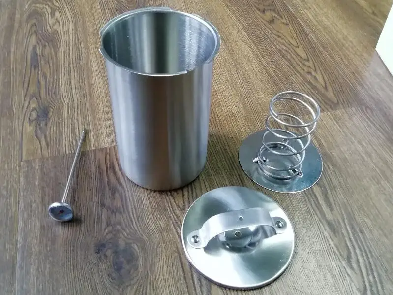 Stainless Steel Ham Maker Pressure Meat Press Tools With Thermometer Kitchen Tools
Stainless Steel Ham Maker Pressure Meat Press Tools With Thermometer Kitchen Tools