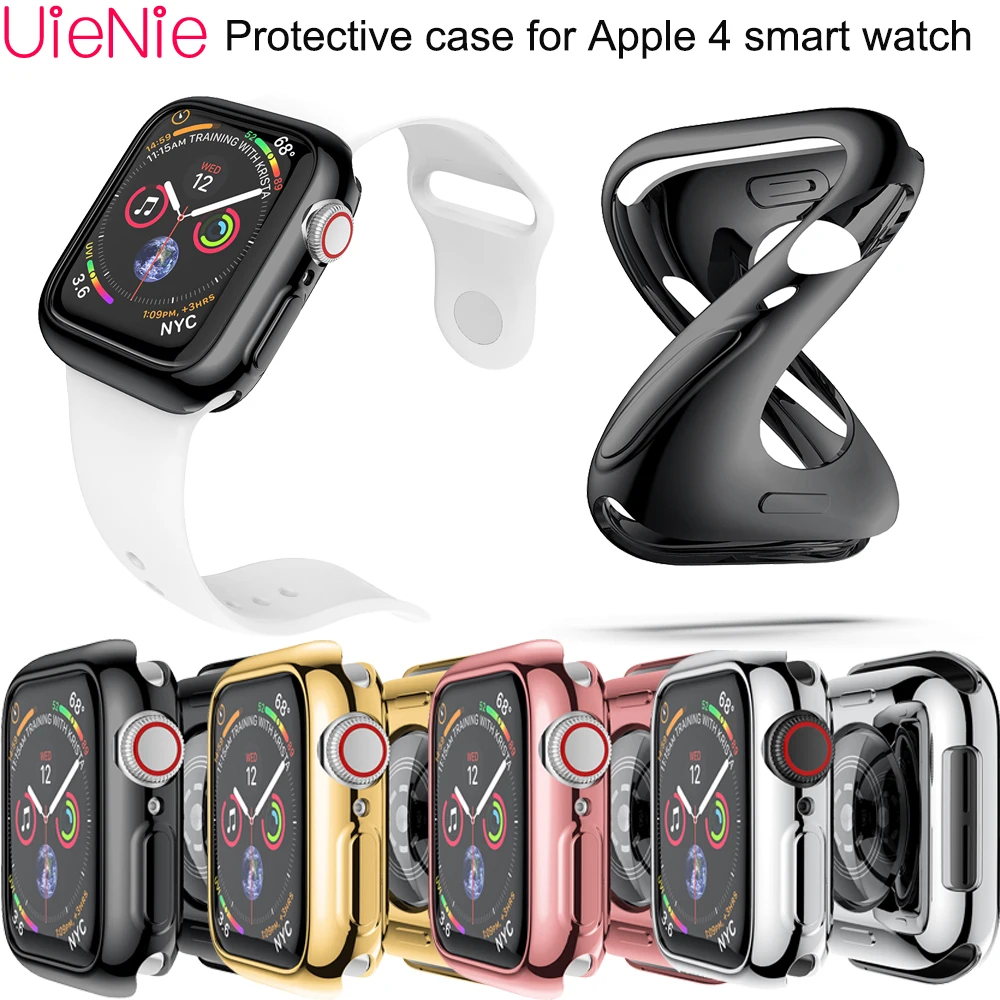 40mm/44mm width Soft silicone case For Apple watch 4 case For Apple 4 smart watch frontier dial protection shell accessories
40mm/44mm width Soft silicone case For Apple watch 4 case For Apple 4 smart watch frontier dial protection shell accessories
