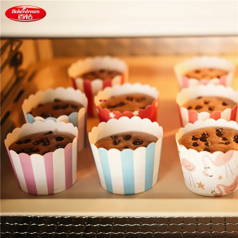 Bakerdream Cupcake Baking Cups Muffin Cupcake Liners for Birthday Party Wedding Tool 25pcs
Bakerdream Cupcake Baking Cups Muffin Cupcake Liners for Birthday Party Wedding Tool 25pcs