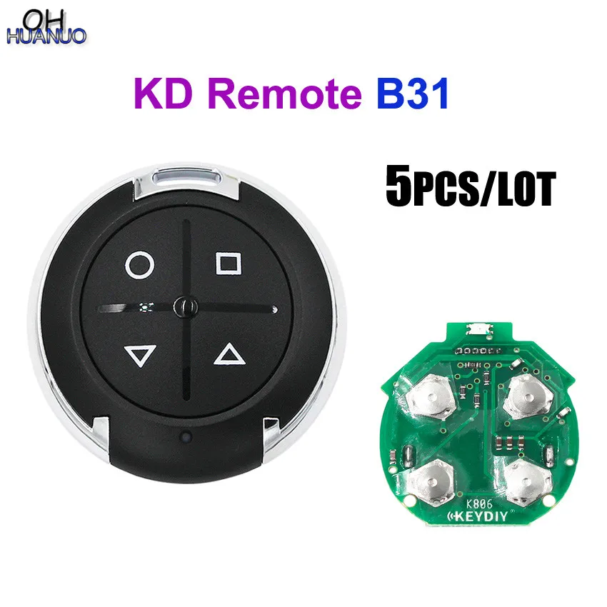 5PCS/LOT, KEYDIY B-Series 4 Buttons General Garage Door Remote B31 for KD900 URG200 KD-X2/KD MINI Remote Generater
5PCS/LOT, KEYDIY B-Series 4 Buttons General Garage Door Remote B31 for KD900 URG200 KD-X2/KD MINI Remote Generater