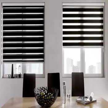 Zebra Blinds Horizontal Window Shade Blind Dual Roller Blinds Window Custom Cut to Size Black Curtains for Living Room
Zebra Blinds Horizontal Window Shade Blind Dual Roller Blinds Window Custom Cut to Size Black Curtains for Living Room