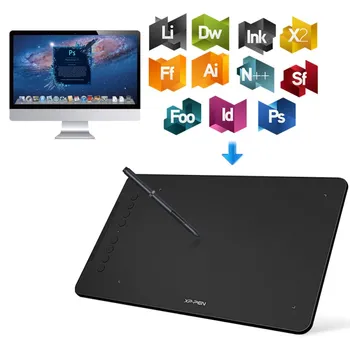 XP-Pen Graphics tablet Digital tablet Drawing for Android and 8 shortcut keys Painting Board with 8192 levels for beginner kids
XP-Pen Graphics tablet Digital tablet Drawing for Android and 8 shortcut keys Painting Board with 8192 levels for beginner kids