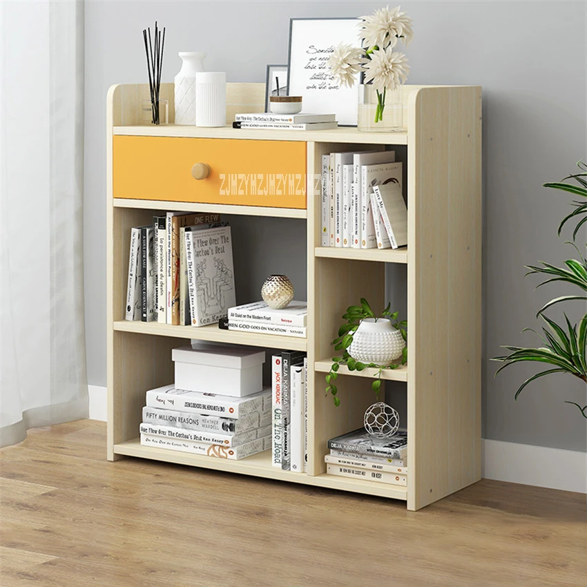 D4417 Modern Simple Bookshelf Multifunctional Bedroom Wooden Bookcase Creative Economical Multi-Layer Book Cabinet With Drawer
D4417 Modern Simple Bookshelf Multifunctional Bedroom Wooden Bookcase Creative Economical Multi-Layer Book Cabinet With Drawer