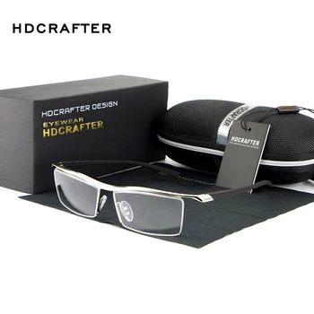 HDCRAFTER 2018 Eyewear Rimless Square Myopia Glasses Frame Men Brand Comfortable Slip-resistant Eyeglasses Frames for Men
HDCRAFTER 2018 Eyewear Rimless Square Myopia Glasses Frame Men Brand Comfortable Slip-resistant Eyeglasses Frames for Men