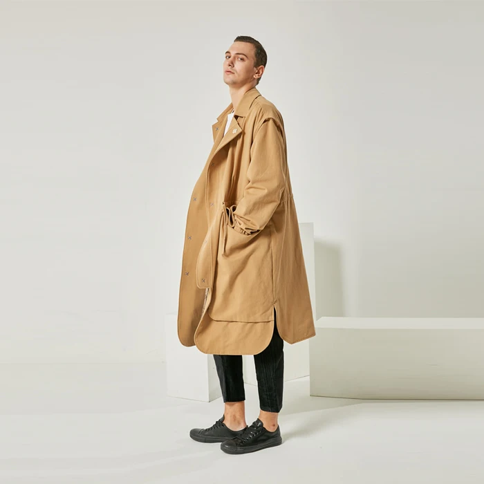 S-5XL!!Original custom European and American autumn and winter khaki loose casual coat in the long style windbreaker men's coat
S-5XL!!Original custom European and American autumn and winter khaki loose casual coat in the long style windbreaker men's coat