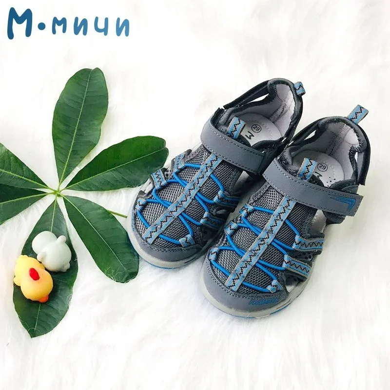 MMnun детские сандалии ортопедические детская обувь для мальчиков с закрытым