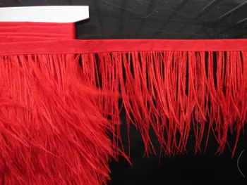 Free shipping wholesale high quality natural 10 yards red Ostrich feathers Ribbon decorative 4-6 inch/10-12 cm Width
Free shipping wholesale high quality natural 10 yards red Ostrich feathers Ribbon decorative 4-6 inch/10-12 cm Width