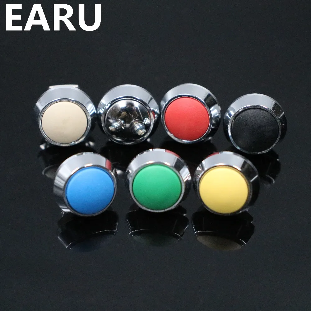1pc 12mm Stainless Steel Colorful Momentary Horn Door Bell Power Push Button Siwtch Screw Feet Terminal Car Auto Engine Start PC
1pc 12mm Stainless Steel Colorful Momentary Horn Door Bell Power Push Button Siwtch Screw Feet Terminal Car Auto Engine Start PC