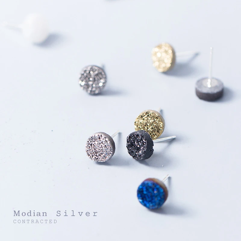 Modian Multicolor Blue Crystal Simple Stud Earrings Classic 100% 925 Sterling Silver Charm Jewelry For Women S925 Earring Bijoux
Modian Multicolor Blue Crystal Simple Stud Earrings Classic 100% 925 Sterling Silver Charm Jewelry For Women S925 Earring Bijoux