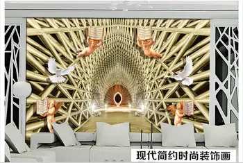 Customized 3d photo wallpaper 3d TV wallpaper murals 3 d angels dove background wall mural paper living room wallpaper decration
Customized 3d photo wallpaper 3d TV wallpaper murals 3 d angels dove background wall mural paper living room wallpaper decration